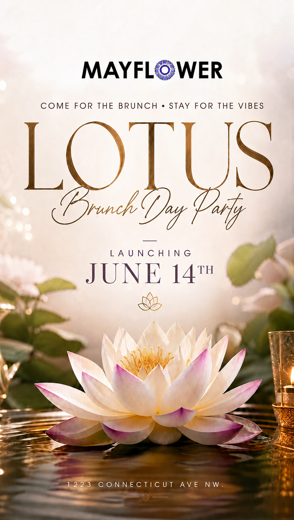 Lotus Brunch Day Party alternate flyer